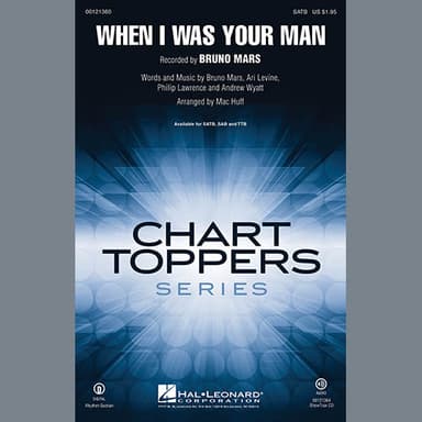 When I Was Your Man (arr. Mac Huff) - Synthesizer