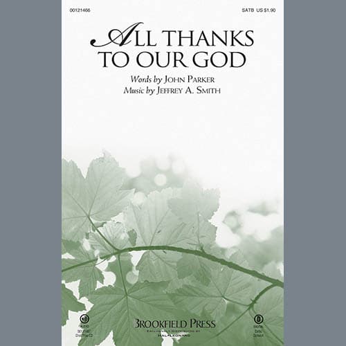 All Thanks to Our God - Full Score