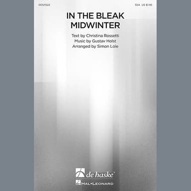 In The Bleak Midwinter