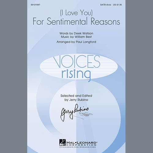 (I Love You) For Sentimental Reasons