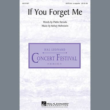 If You Forget Me