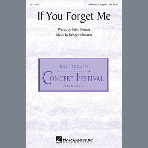 If You Forget Me