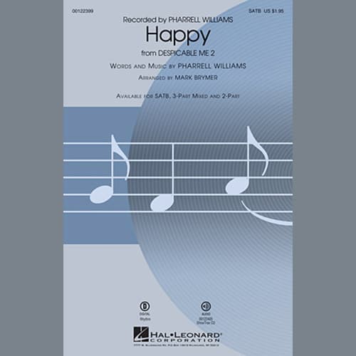 Happy (arr. Mark Brymer) - Trombone