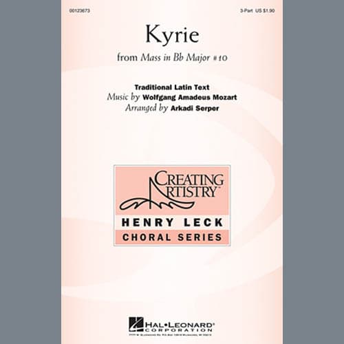 Kyrie (From The Mass In B-Flat Major #10)