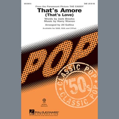 That's Amoré (That's Love) (arr. Jill Gallina)