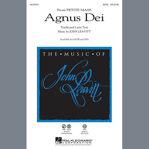 Agnus Dei (from Petite Mass) - Percussion 1