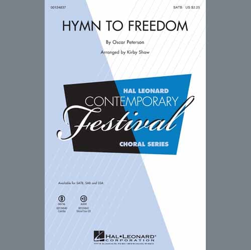 Hymn to Freedom (arr. Kirby Shaw) - Tenor Sax