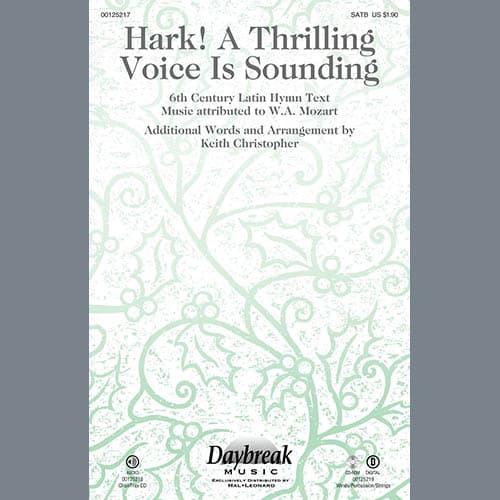 Hark! A Thrilling Voice Is Sounding