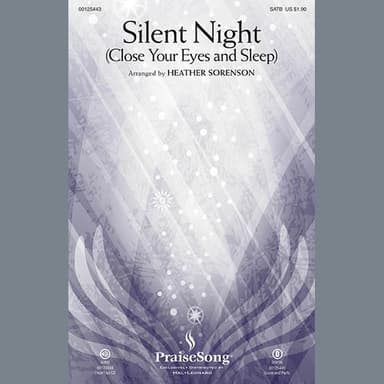 Silent Night (Close Your Eyes and Sleep) - Percussion