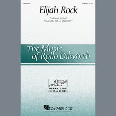 Elijah Rock (arr. Rollo Dilworth)