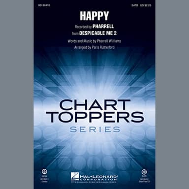 Happy (arr. Paris Rutherford) - Bb Tenor Saxophone