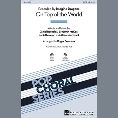 On Top of the World - Percussion