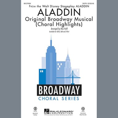 Aladdin (Choral Highlights) (from Aladdin: The Broadway Musical) (arr. Mac Huff)