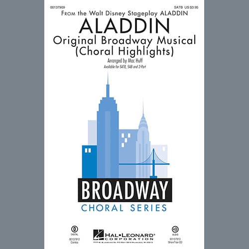 Aladdin (Choral Highlights) (from Aladdin: The Broadway Musical) (arr. Mac Huff) - Baritone Sax