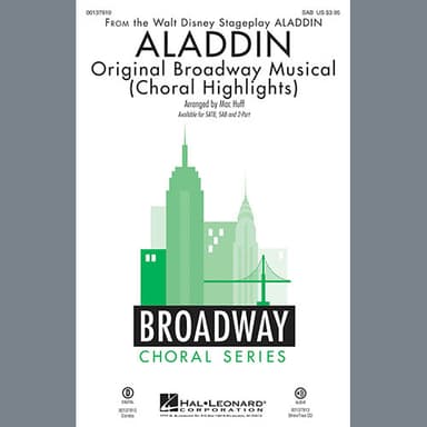 Aladdin (Choral Highlights) (from Aladdin: The Broadway Musical) (arr. Mac Huff)