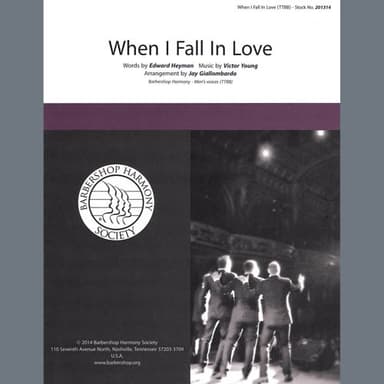 When I Fall In Love (arr. Jay Giallombardo)