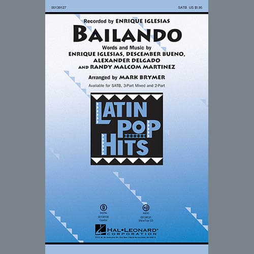 Bailando (arr. Mark Brymer) - Drums