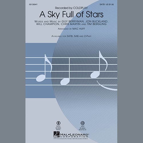 A Sky Full of Stars (arr. Mac Huff) - Synthesizer