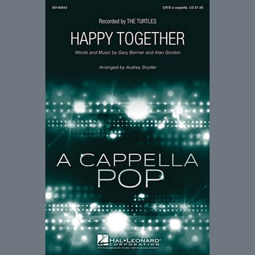Happy Together (arr. Audrey Snyder)