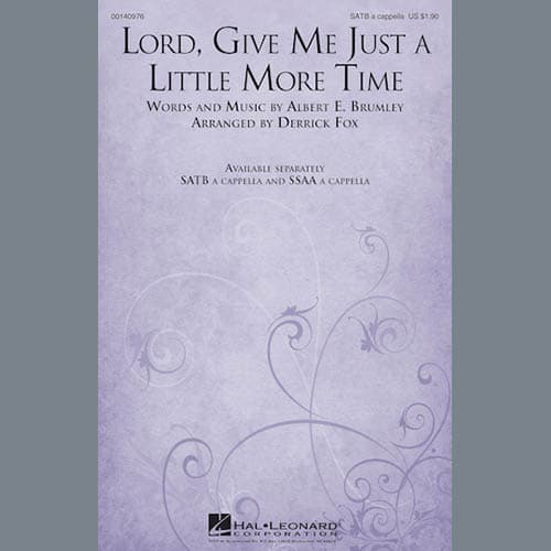 Lord, Give Me Just A Little More Time