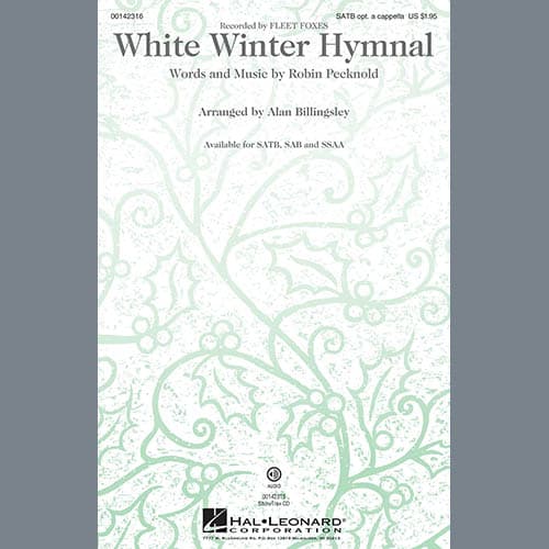 White Winter Hymnal (arr. Alan Billingsley)