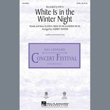 White Is in the Winter Night - Recorder/Flute