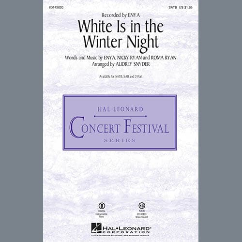 White Is in the Winter Night - Recorder/Flute