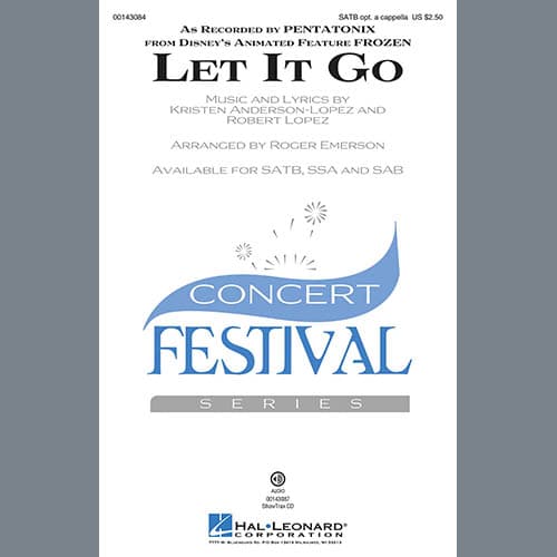 Let It Go (from Frozen) (arr. Roger Emerson)