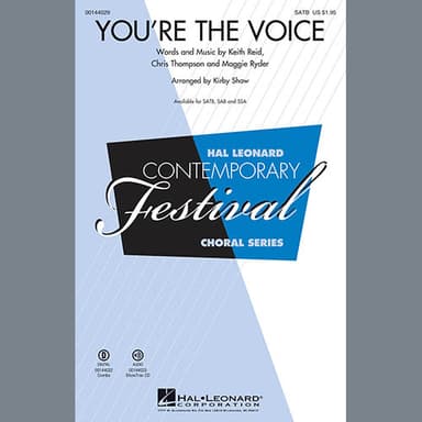 You're The Voice (arr. Kirby Shaw)