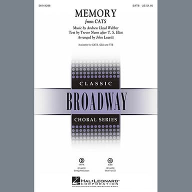 Memory (from Cats) (arr. John Leavitt) - Full Score