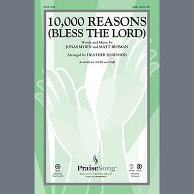 10,000 Reasons (Bless The Lord) (arr. Heather Sorenson)