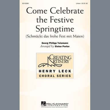 Come Celebrate The Festive Springtime (arr. Eloise Porter)