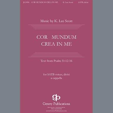 Cor Mundum Crea In Me