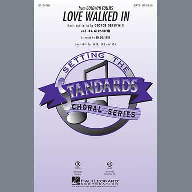 Love Walked In - Synthesizer
