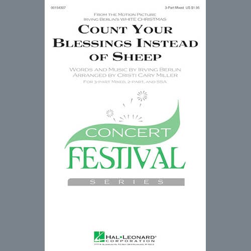 Count Your Blessings Instead Of Sheep (arr. Cristi Cary Miller)