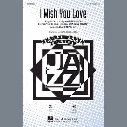 I Wish You Love - Bass