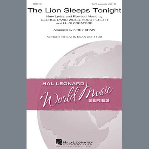 The Lion Sleeps Tonight (arr. Kirby Shaw)