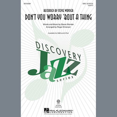 Don't You Worry 'Bout a Thing (arr. Roger Emerson) - Cabasa