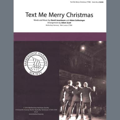 Text Me Merry Christmas (arr. Adam Scott)