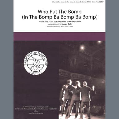 Who Put The Bomp (In The Bomp Ba Bomp Ba Bomp) (arr. Aaron Dale)
