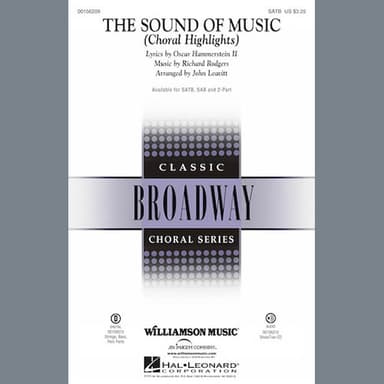 The Sound Of Music (Choral Highlights) (arr. John Leavitt) - Percussion 1