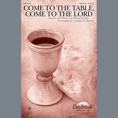 Come To The Table, Come To The Lord