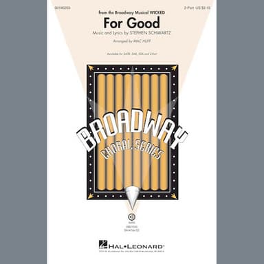 For Good (from Wicked) (arr. Mac Huff)