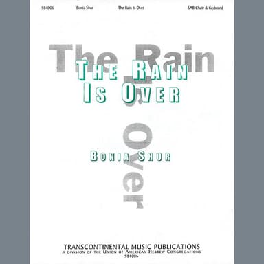 The Rain Is Over