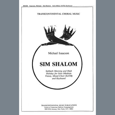 Sim Shalom (Grant Us Peace)