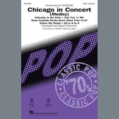 Chicago In Concert (Medley)
