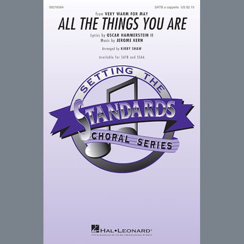 All The Things You Are (arr. Kirby Shaw)
