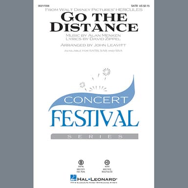 Go The Distance (from Hercules) (arr. John Leavitt)