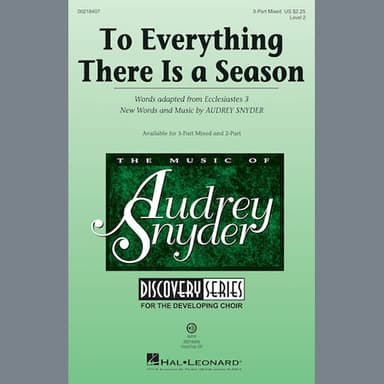 To Everything There Is a Season