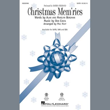 Christmas Mem'ries (arr. Mac Huff)